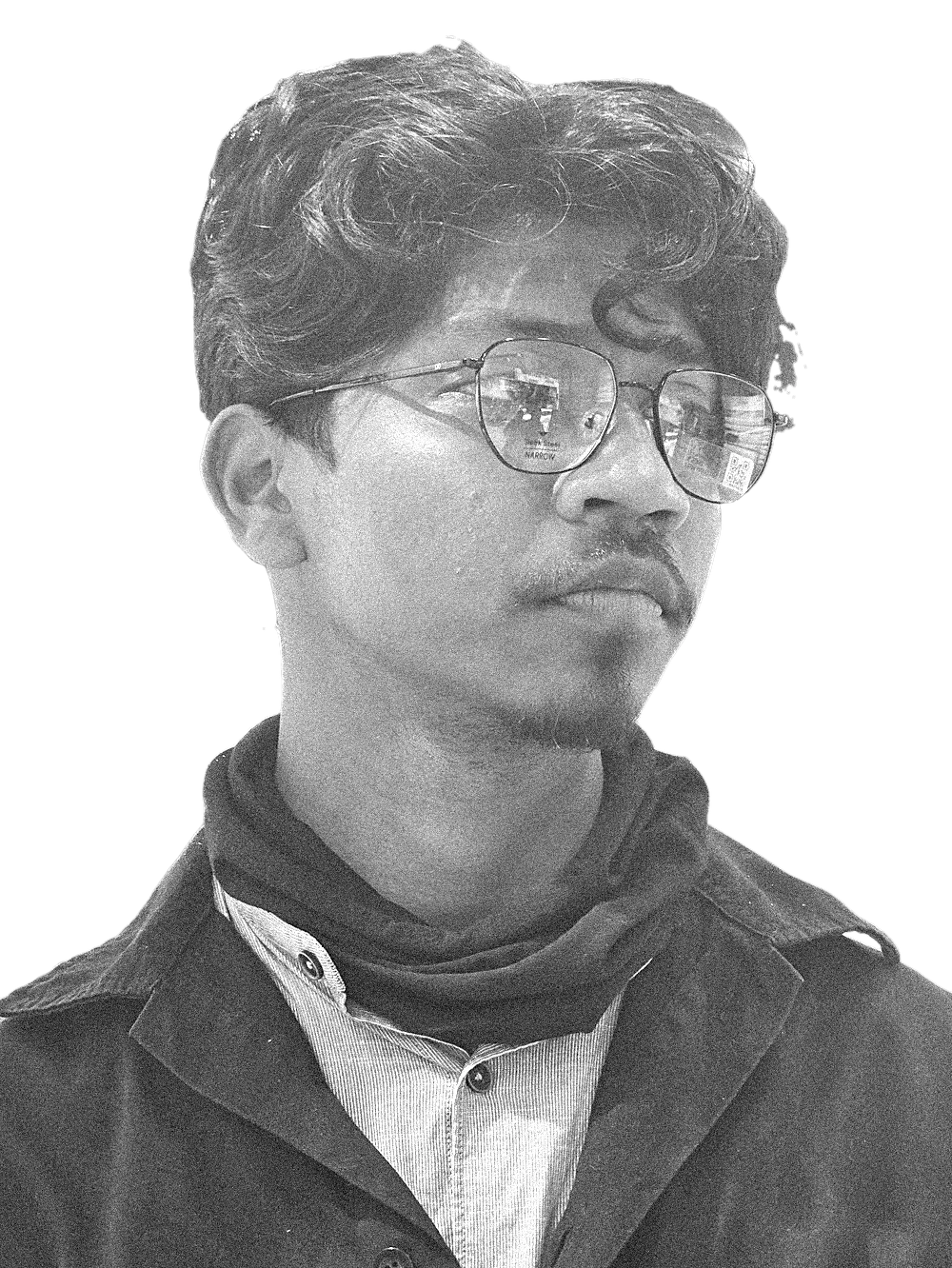 Portrait of Fredrick Dishant, designer and developer